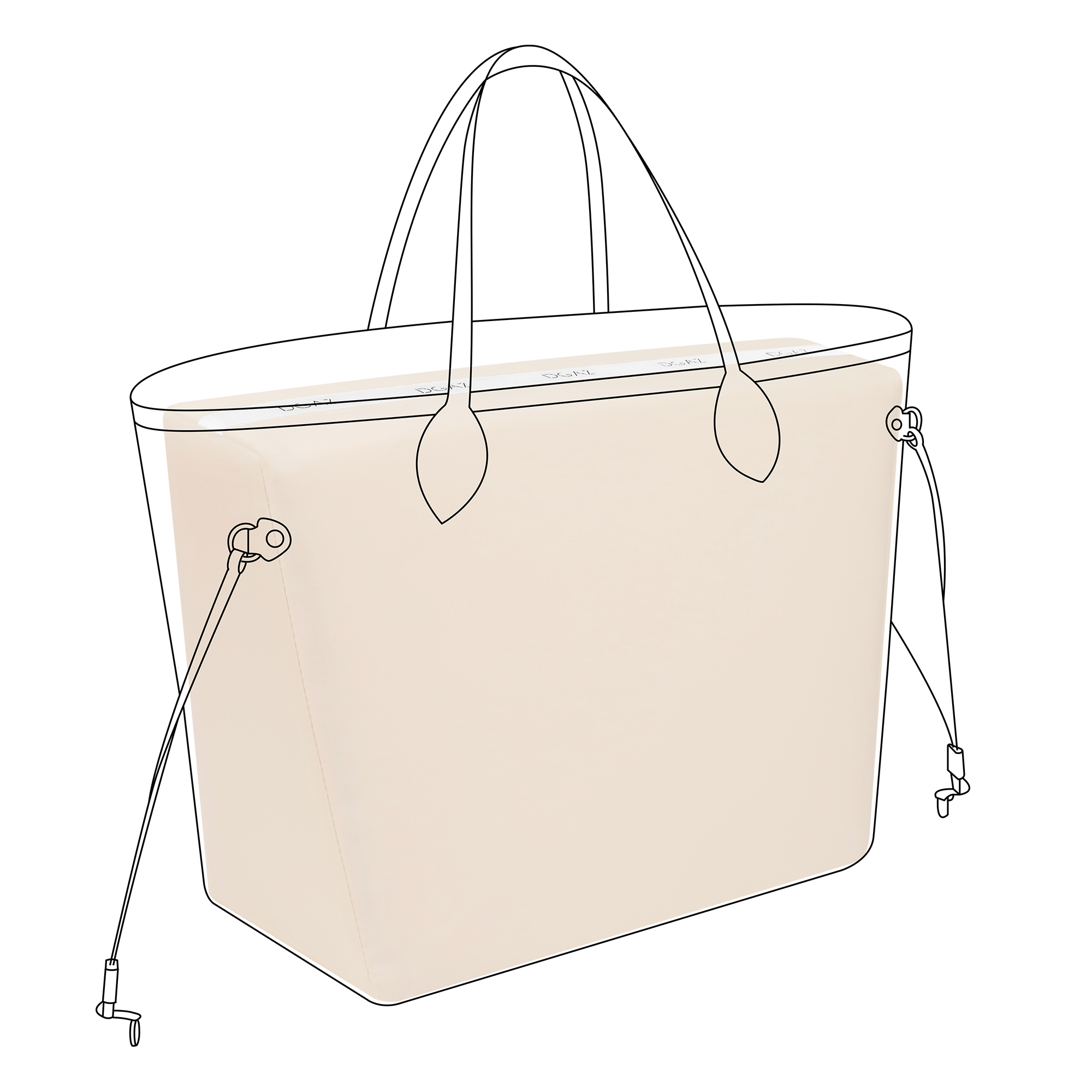 Luxury Bags Lv - DGAZ 가방 베개 쉐이퍼 인서트 (LV