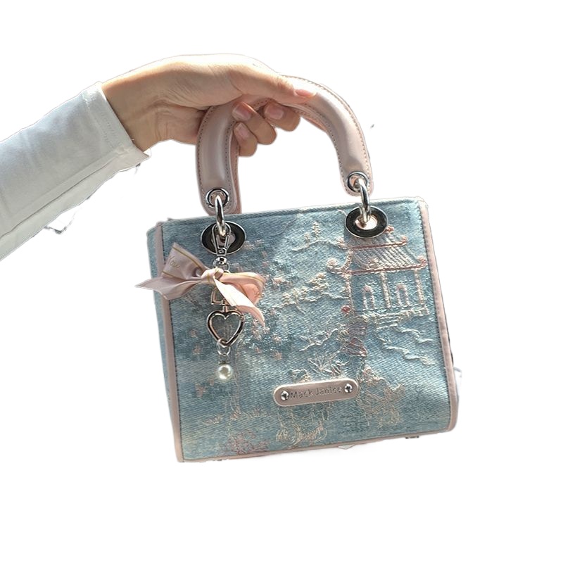 Luxury Bags Level - 고급스러운 명품 스타일 대비 색상 민족풍