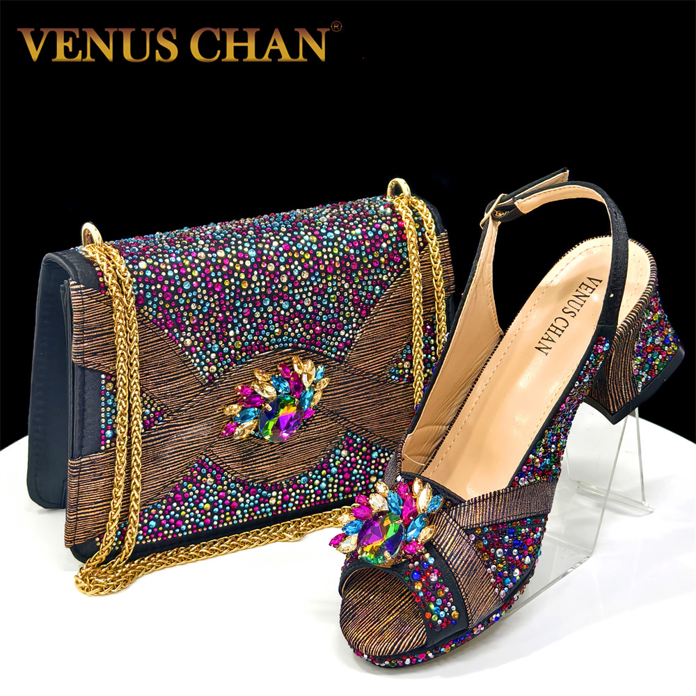 Luxury Bags Leather - 2025 럭셔리 이탈리아 여성 파티 슈즈