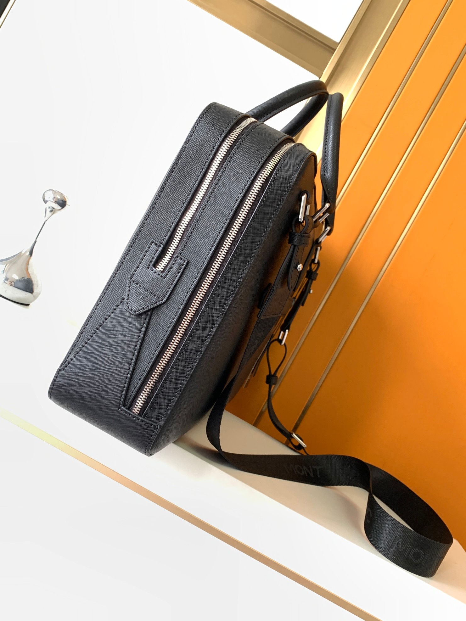럭셔리 남성용 탑핸들 가방, 프리미엄 천연 가죽 서류  - Luxury Bags For School 리뷰 및 가격