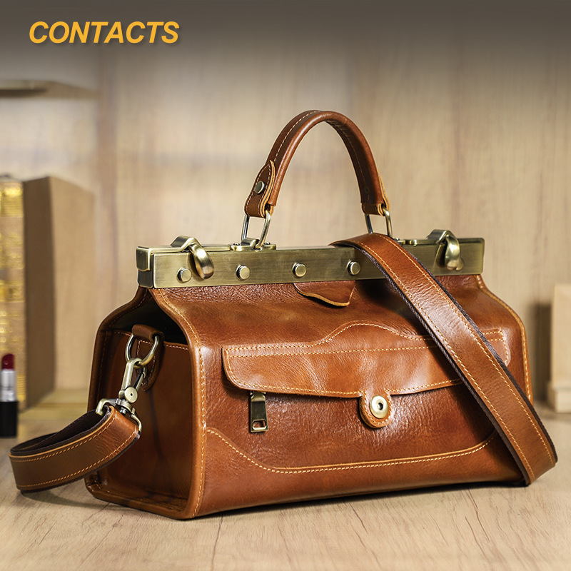 풀 그레인 양가죽 소가죽 여성용 핸드백, 여러 수납공간 - Luxury Bags Leather 리뷰 및 가격