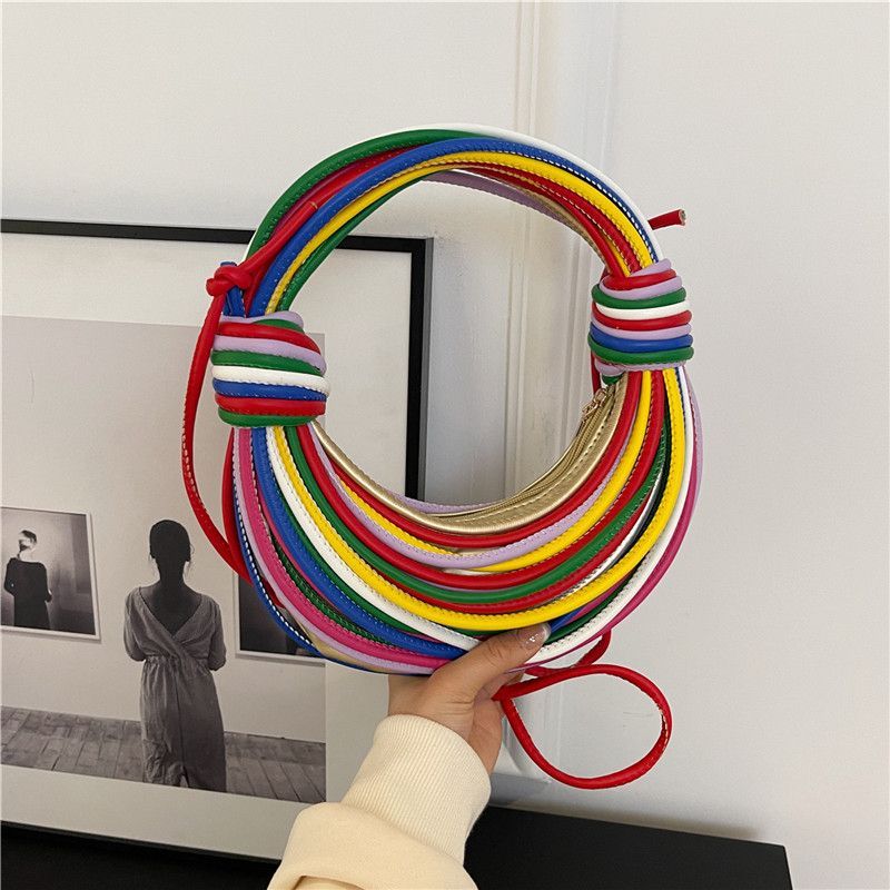 인터넷 인기 상품 컬러 블록 핸드백 고급스러운 스타일리 - Luxury Bags Level 리뷰 및 가격