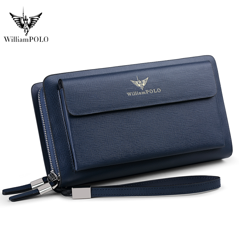 윌리엄폴로 명품 남성 가죽 클러치 백 대용량 장지갑 고 - Key Holder Leather Pouch 리뷰 및 가격