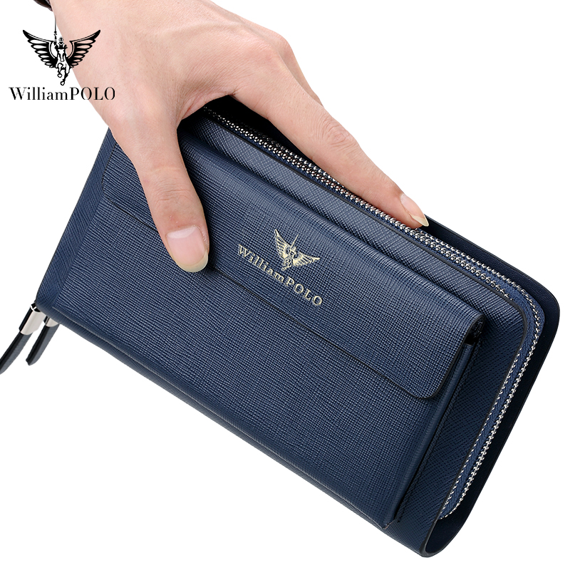 윌리엄폴로 명품 남성 가죽 클러치 백 대용량 장지갑 고 - Key Holder Leather Pouch 리뷰 및 가격