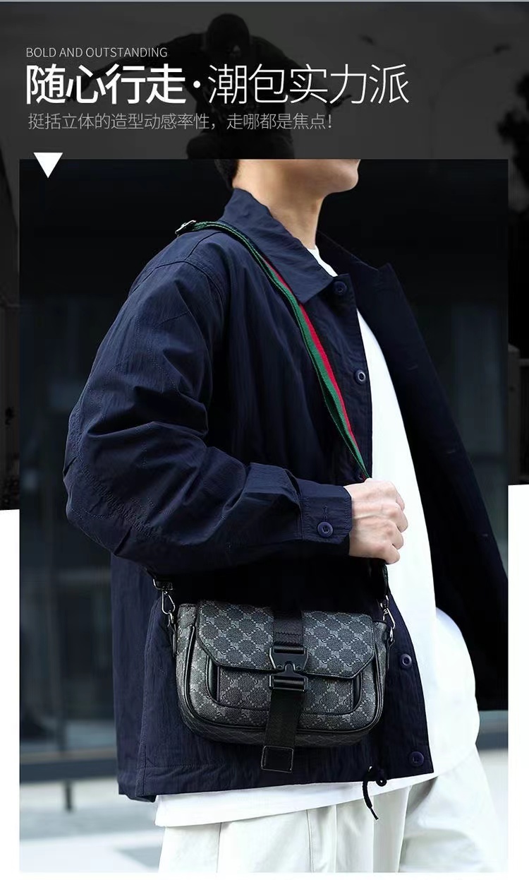 패션 인기 남성 가방 트렌드 브랜드 캐주얼 다용도 숄더 - Luxury Bags For Men Brands 리뷰 및 가격