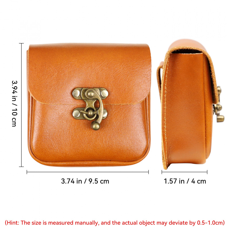 부드러운 소가죽 소형 허리 가방 정품 가죽 벨트 팩 카 - Key Holder Leather Pouch 리뷰 및 가격