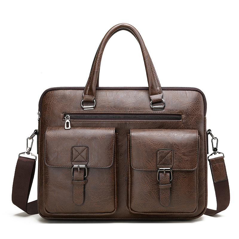 럭셔리 브랜드 남자 비즈니스 서류 가방 PU 가죽 메신 - Luxury Bags For School 리뷰 및 가격