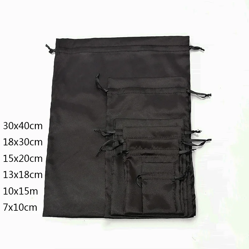10PCS 맞춤형 새틴 익스텐션 헤어 가방 고급품 실크 - Luxury Bags For School 리뷰 및 가격