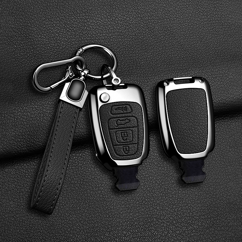 자동차 액세서리 현대 베라크루즈 키 보호 쉘 가방용 아 - Key Holder Leather Pouch 리뷰 및 가격