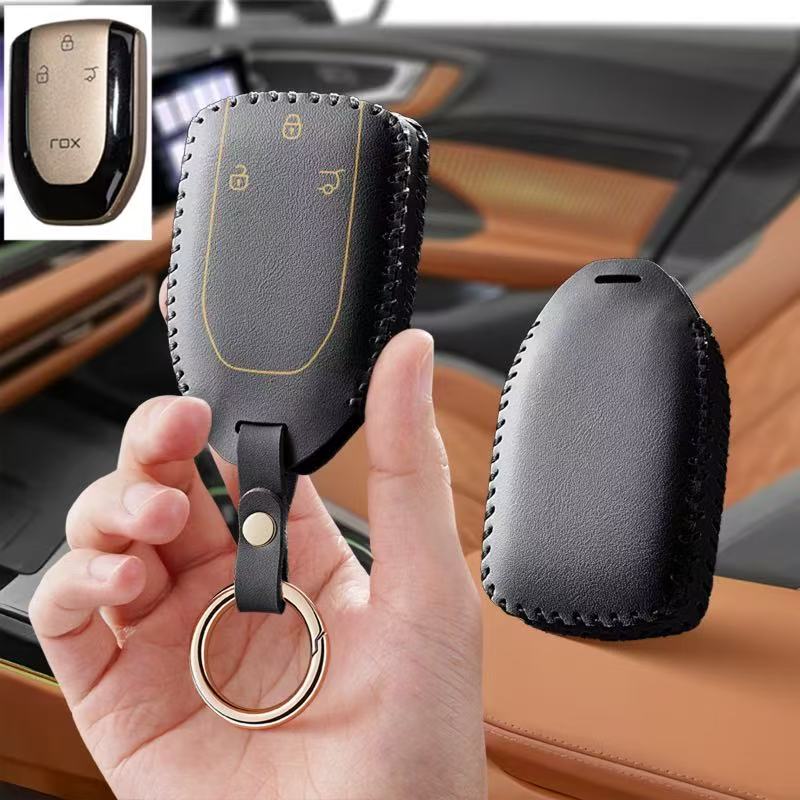 자동차 액세서리 키 케이스 커버 홀더 버클 링 Rox  - Key Holder Leather Pouch 리뷰 및 가격