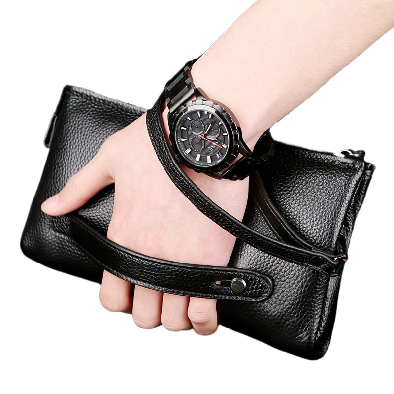 2025 핸드백 남자 진짜 소 가죽 한국어 잠금 클러치 - Luxury Bags For Men Brands 리뷰 및 가격