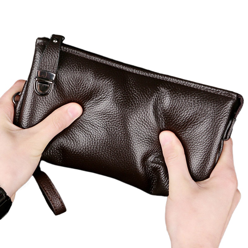 2025 핸드백 남자 진짜 소 가죽 한국어 잠금 클러치 - Luxury Bags For Men Brands 리뷰 및 가격
