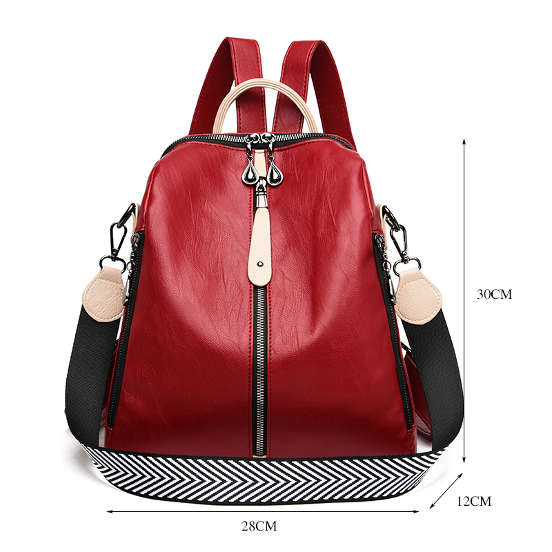 여성용 부드러운 가죽 백팩, 여성용 패션 백팩, 화이트 - Key Holder Leather Pouch 리뷰 및 가격