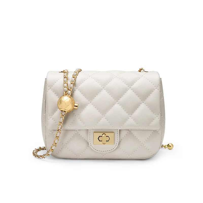 여성용 골프 링지 체인 소형 스퀘어 백, 가죽 숄더 미 - Luxury Bags Lv 리뷰 및 가격