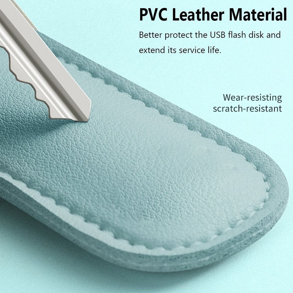 U 디스크 파우치 키 링 거치대 가죽 USB 플래시 드 - Key Holder Leather Pouch 리뷰 및 가격