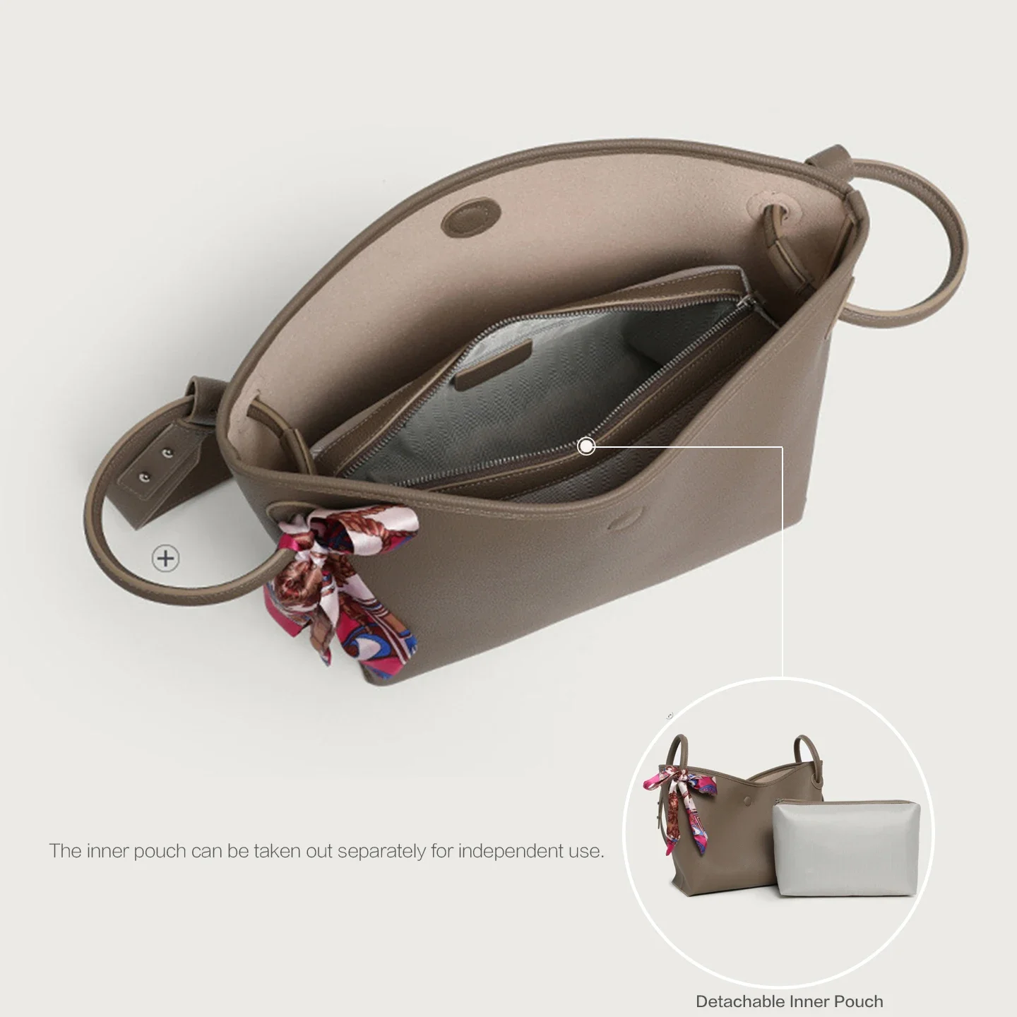 라이트 럭셔리 고급 여성용 토트백 PU 가죽 솔리드 컬 - Luxury Bags Leather 리뷰 및 가격