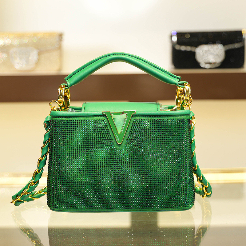 2025 럭셔리 다이아몬드 대용량 여성 핸드백 탑 디자 - Luxury Bags Lv 리뷰 및 가격