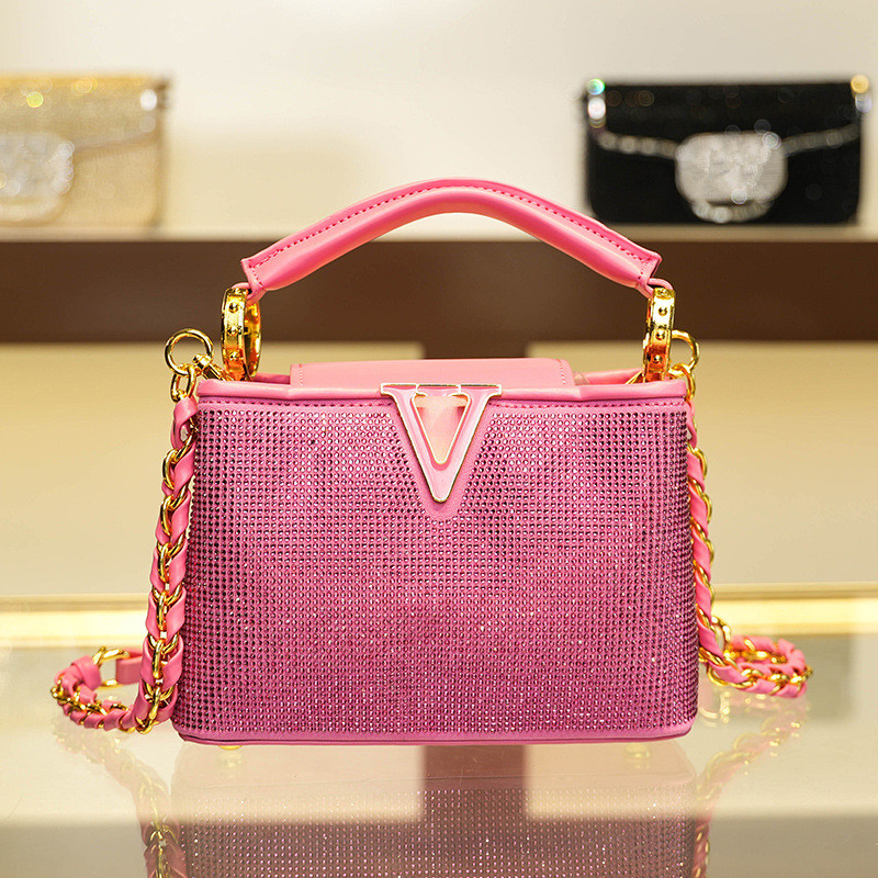 2025 럭셔리 다이아몬드 대용량 여성 핸드백 탑 디자 - Luxury Bags Lv 리뷰 및 가격