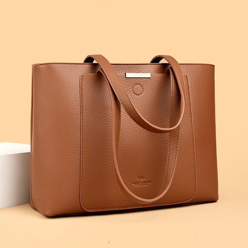 정품 브랜드 소프트 PU 가죽 핸드백 대형 핸드백 여성 - Luxury Bags For School 리뷰 및 가격