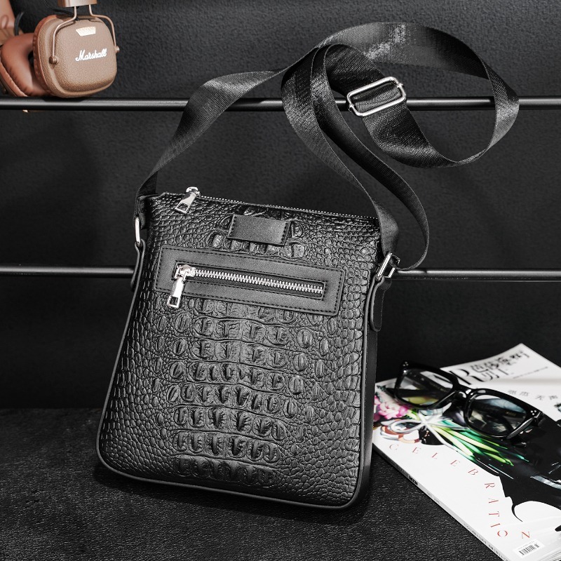 악어 가죽 남성용 크로스 바디 백 남성용 패션 비즈니스 - Luxury Bags For Men Brands 리뷰 및 가격