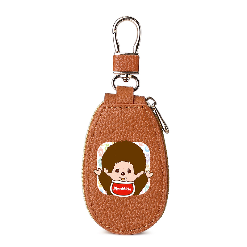 1pcs MONCHHICHI 가죽 지퍼 키 지갑 여성  - Key Holder Leather Pouch 리뷰 및 가격