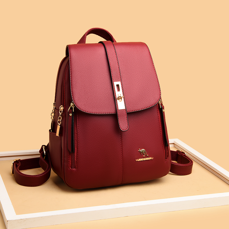 여성용 럭셔리 가죽 배낭, A Dos 캐주얼 데이팩,  - Luxury Bags For School 리뷰 및 가격