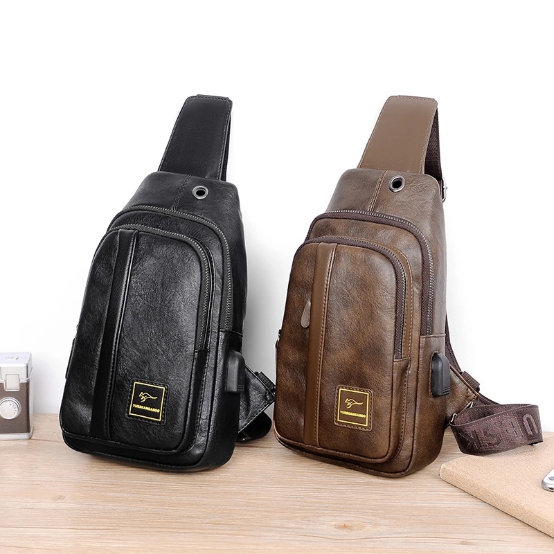 캥거루 럭셔리 브랜드 체스트 백 남성용, 크로스바디 백 - Luxury Bags For Men Brands 리뷰 및 가격
