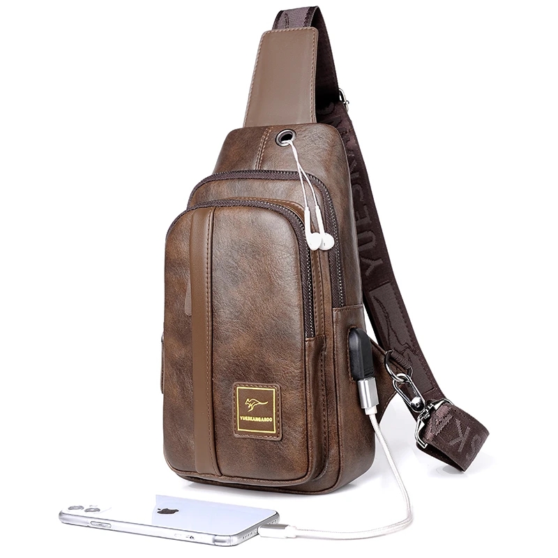 캥거루 럭셔리 브랜드 체스트 백 남성용, 크로스바디 백 - Luxury Bags For Men Brands 리뷰 및 가격