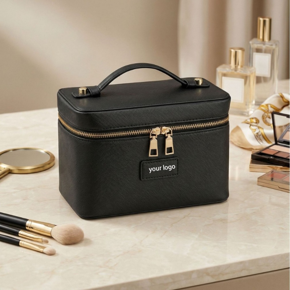 럭셔리 타조 무늬 가죽 화장품 가방 휴대용 화장품 정리 - Luxury Bags Leather 리뷰 및 가격