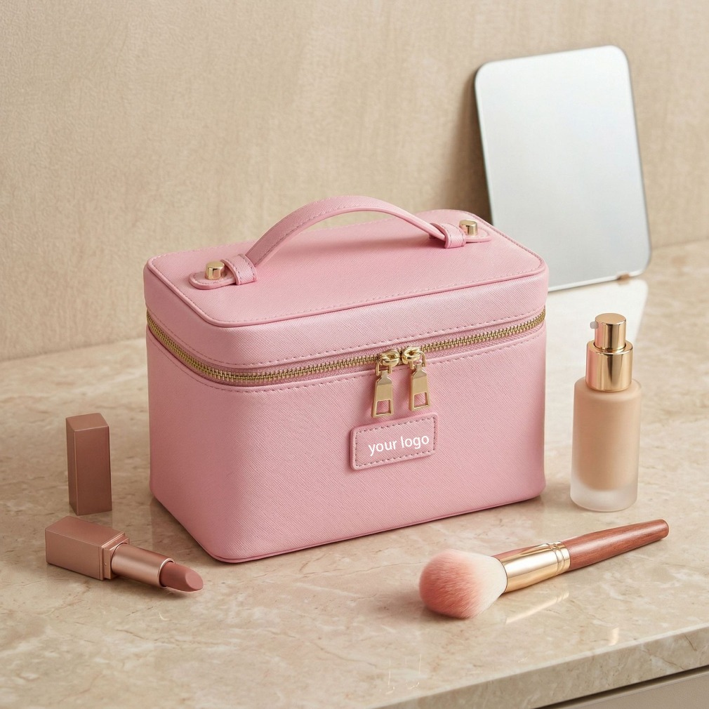 럭셔리 타조 무늬 가죽 화장품 가방 휴대용 화장품 정리 - Luxury Bags Leather 리뷰 및 가격
