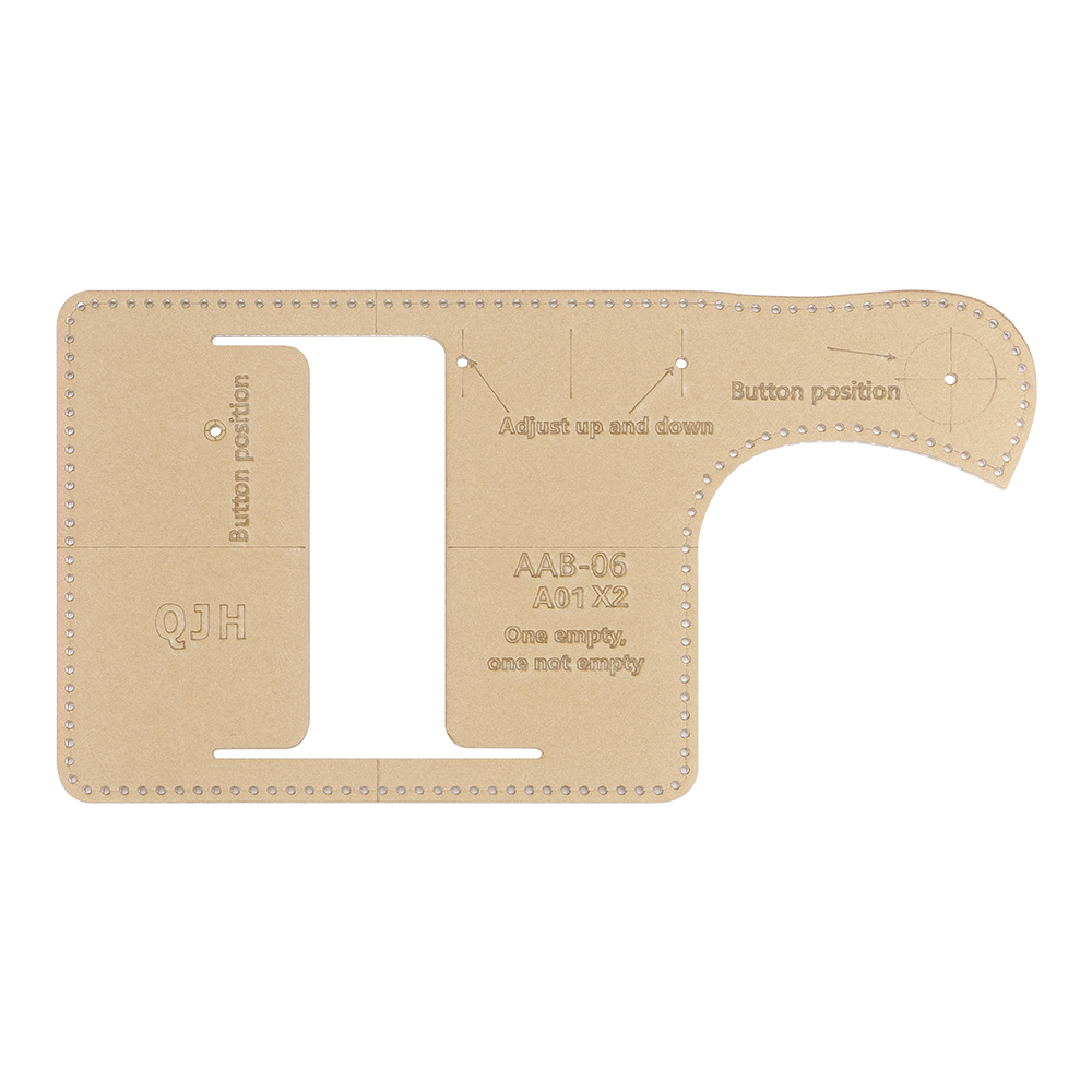 QJH 가죽 열쇠 지갑, 가죽 키홀더 아크릴 템플릿,  - Key Holder Leather Pouch 리뷰 및 가격