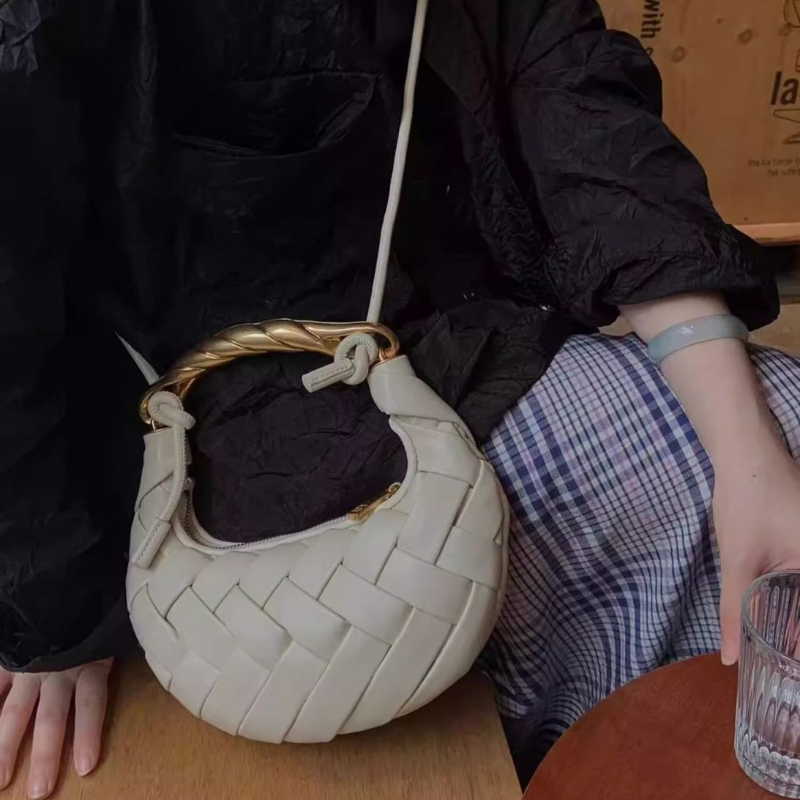 휴대용 직조 가방 여성용 신상 다용도 라이트 럭셔리 니 - Luxury Bags Level 리뷰 및 가격