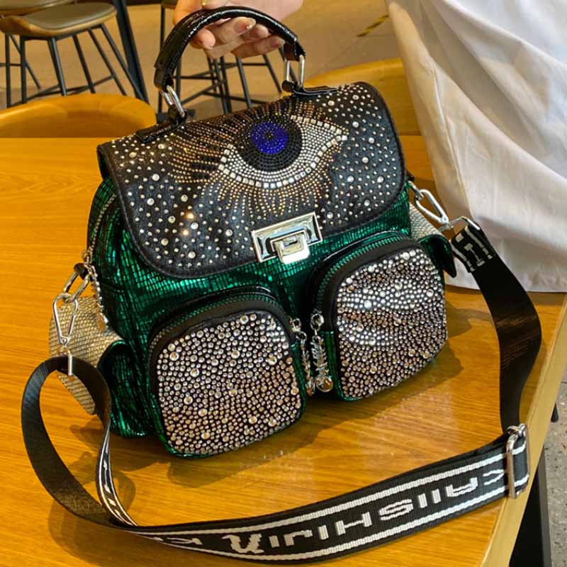 여성용 대용량 숄더백, 여행용 다이아몬드 PU 가죽 백 - Luxury Bags Brands For Women 리뷰 및 가격