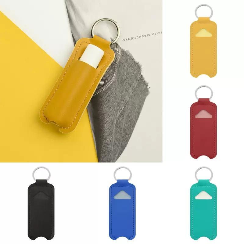 PU 가죽 립밤 파우치 키링 립스틱 립글로스 가방 열쇠 - Key Holder Leather Pouch 리뷰 및 가격