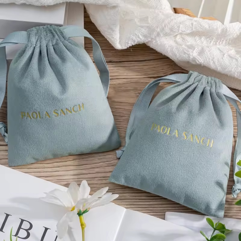 맞춤형 로고 인쇄 고급 벨벳 더스트 파우치 향수 선물용 - Luxury Bags For School 리뷰 및 가격