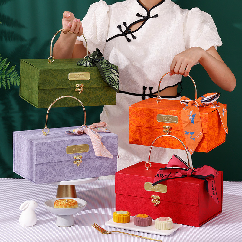 다채로운 금속 손잡이 선물 상자 웨딩 브라이드메이드 선 - Luxury Bags For School 리뷰 및 가격