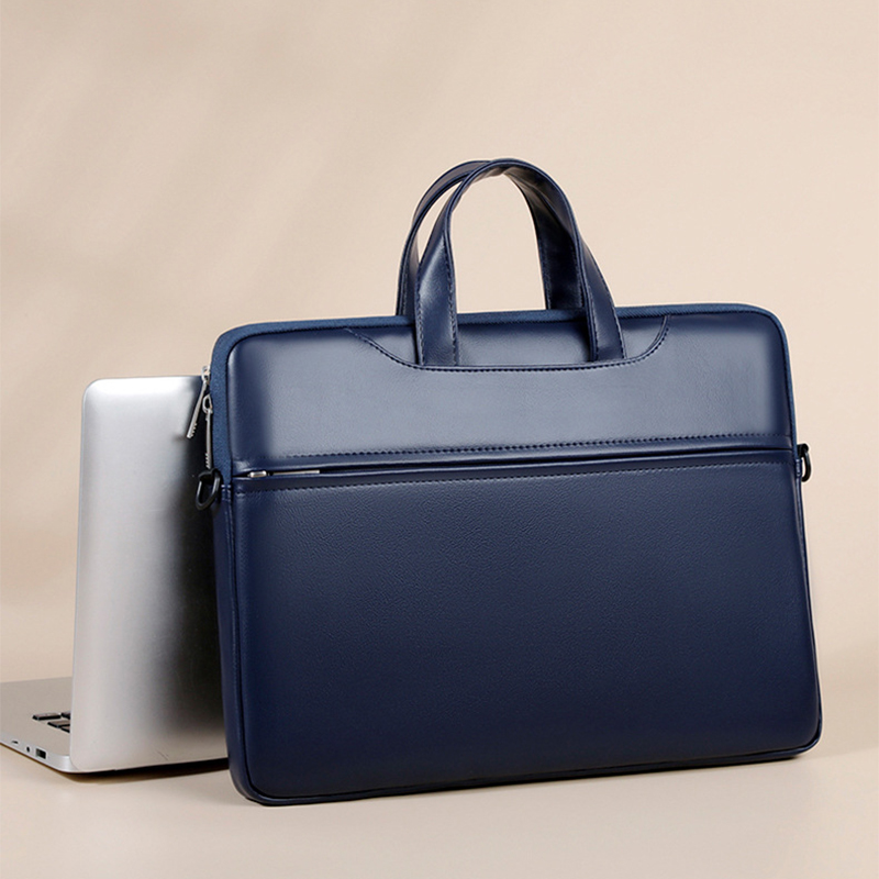 남자를위한 비즈니스 서류 가방 PU 가죽 대용량 Ofi - Luxury Bags For School 리뷰 및 가격