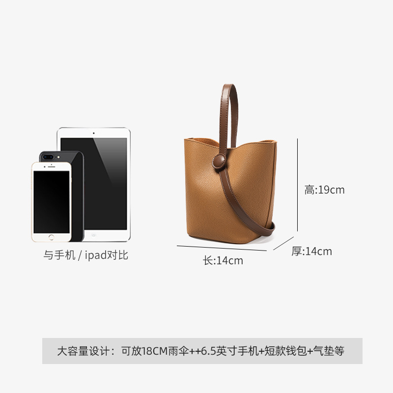 클래식 여성용 물통 핸드백, 패셔너블 럭셔리 가죽 최고 - Luxury Bags Level 리뷰 및 가격