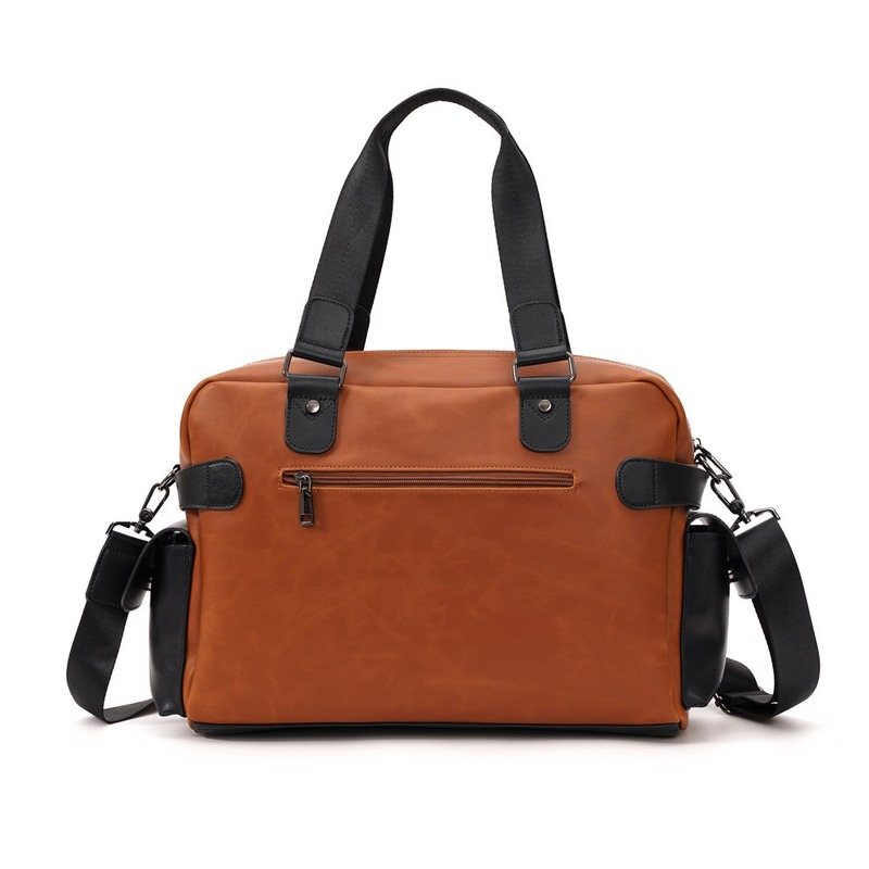 트렌디 남성 숄더백 레트로 럭셔리 크레이지 호스 가죽  - Luxury Bags For Men Brands 리뷰 및 가격